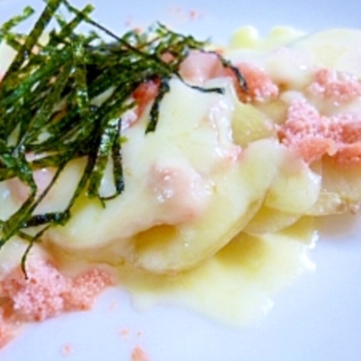 レンジで じゃがいもと明太子のおつまみ レシピ 作り方 By Jp S ビートル 楽天レシピ レンジで じゃがいもと明太子のおつまみ レシピ 作り方 By Jp S ビートル 楽天レシピ